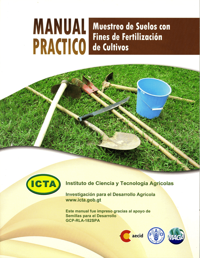 Muestreo de suelos con fines de fertilización de cultivos (2011)